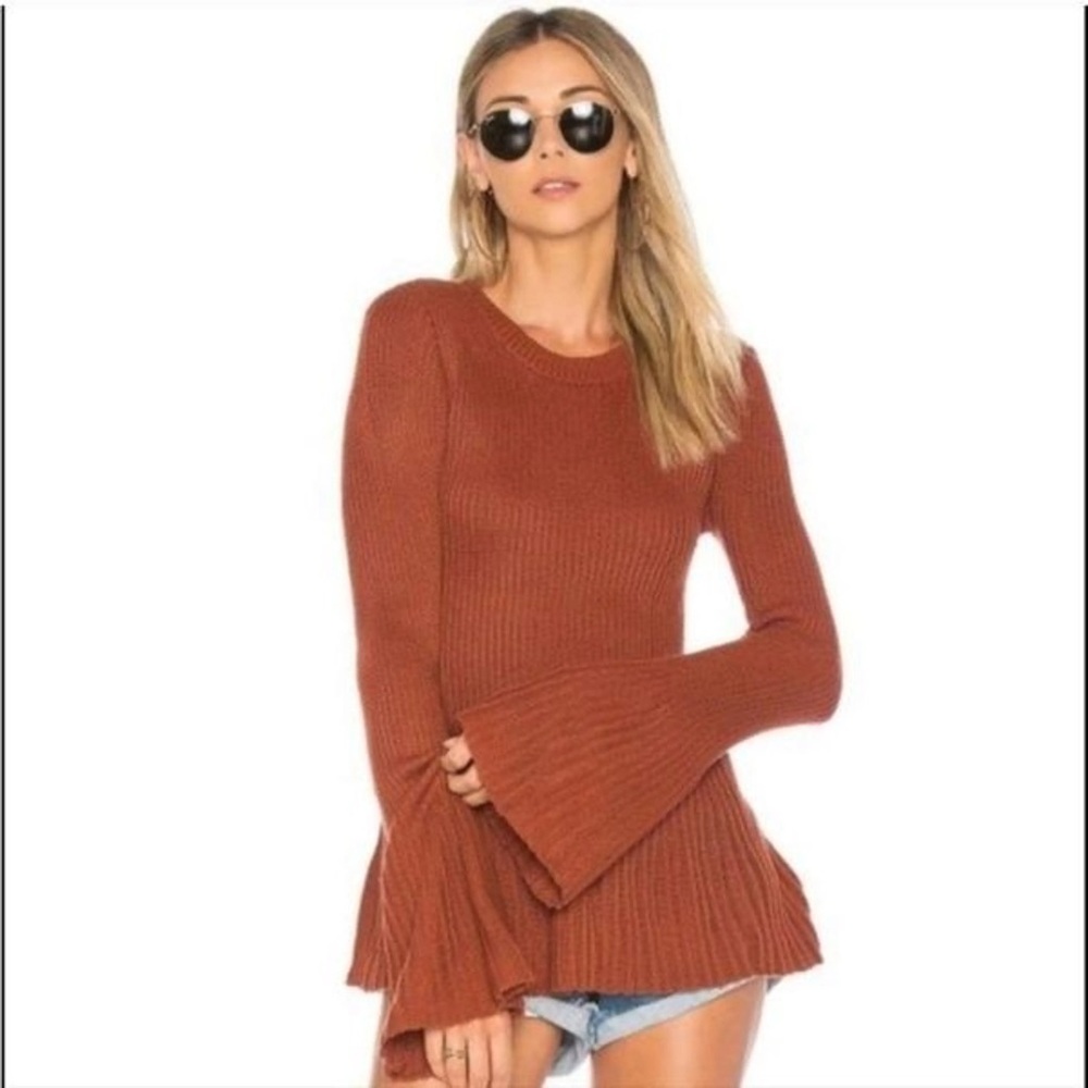 Tularosa Courage Sweater in Rust